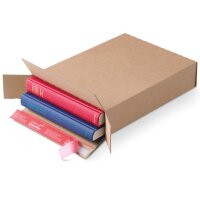 Faltkarton 345x250x75 mm einwellig braun | DHL Kleinpaket...