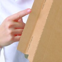 Faltkarton 350x250x80 mm einwellig braun | DHL Kleinpaket Versandkarton portoptimiert