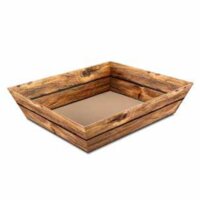 Präsentkorb flach Holz | Geschenkkorb leergewicht |...