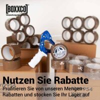 BOXXtape PREMIUM PP-Klebeband - starke Klebekraft I 50mmx66 lfm I braun
