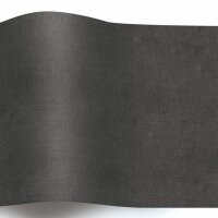 Schwarzes dekoratives Seidenpapier | 375x500 mm