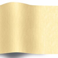 Seidenpapier dekorativ in Champagner – 375x500 mm