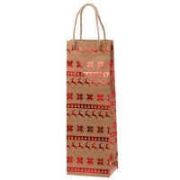 Tragetasche Charisma | 1 Wein-/Sektflasche | 120x90x360 mm