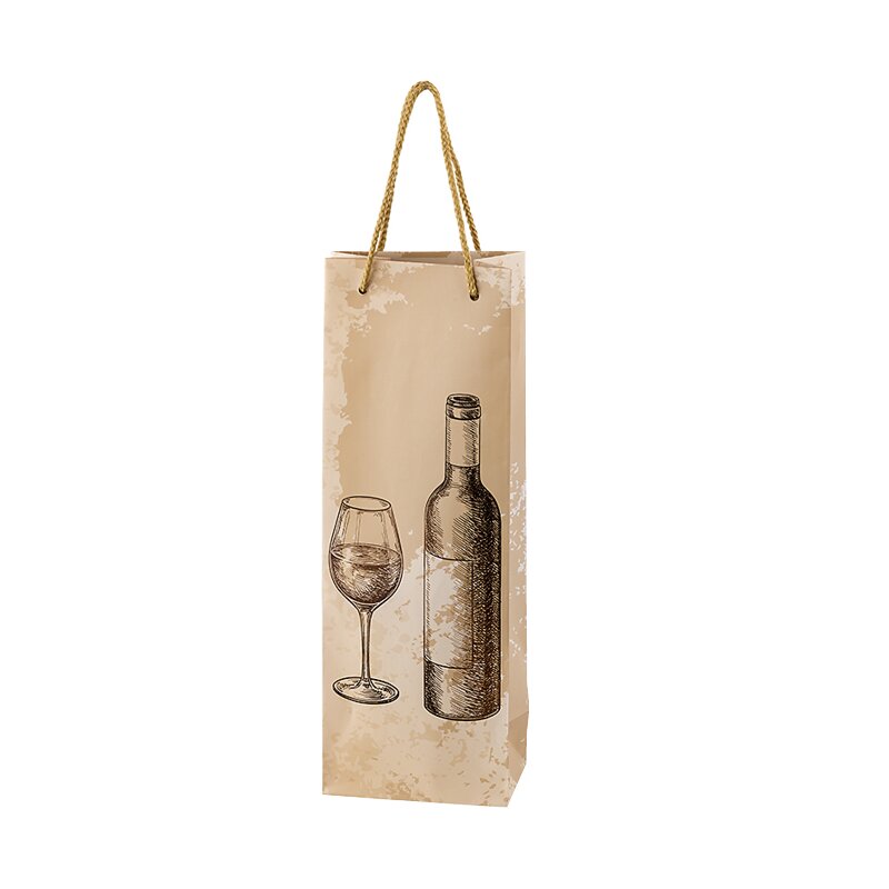 Tragetasche Weinstunde | Professionelle Geschenkverpackung