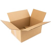 Faltkarton 300x215x140 mm einwellig braun (DIN A4) |...