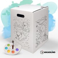 Hockolino | DIY-Ausmal-Papphocker | Polarwelt |...