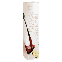 1er Faltschachtel Prosit 77x77x363 mm | Geschenkverpackung
