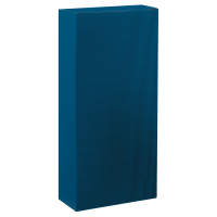 2er Faltschachtel Wellenstruktur Saphirblau 162x78x363 mm...