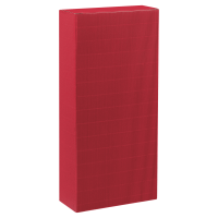 2er Faltschachtel Wellenstruktur Bordeaux 162x78x363 mm |...