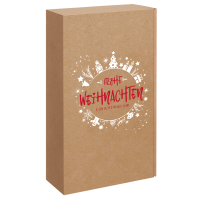 2er Präsentkarton Christmas Joy | Wein-/Sektflaschen...
