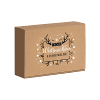 Geschenkbox Frohe Weihnachten | klein | Weihnachtskarton...