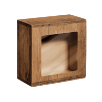 Geschenkbox Vintage mit Sichtfenster | mittel |...