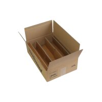 3er Flaschenkarton variosend® I 0,75-1,0 L I ohne Einlage I 418x278x115 mm