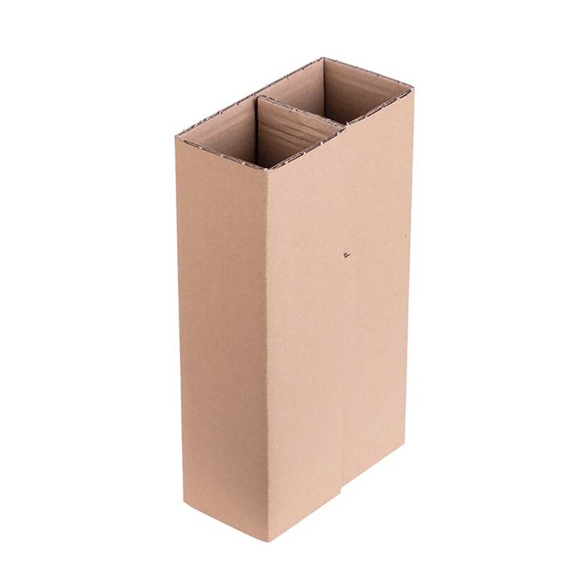 2-Bottle Insert for Wine Shipper - DHL Certified (PTZ) - 205x105x360 mm