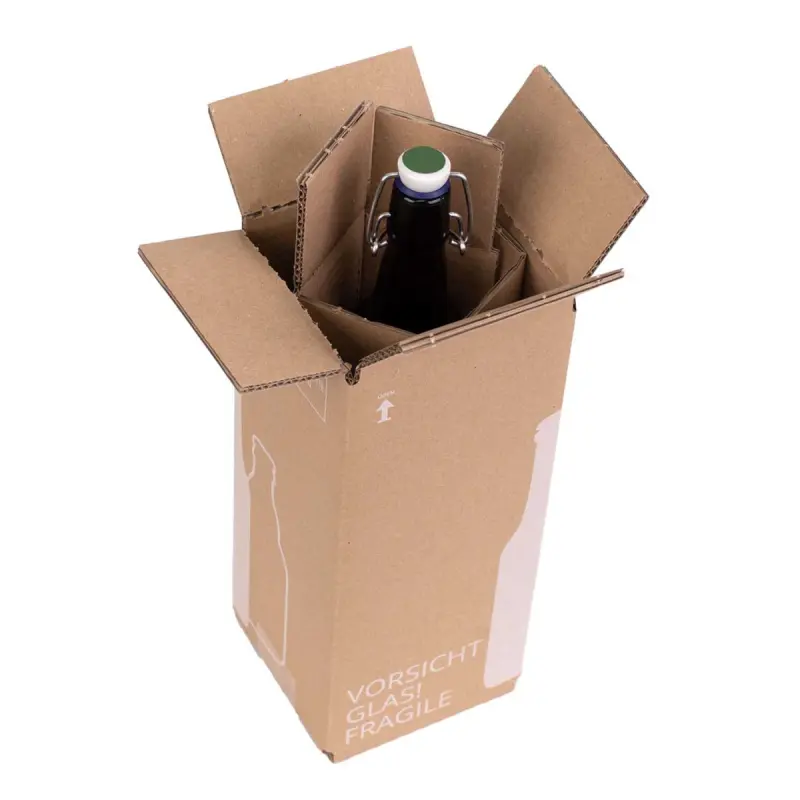 1-Bottle Beer Shipper - DHL Certified (PTZ) - 278x72x72 mm