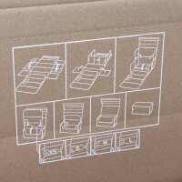 1er Flaschenkarton Gin I DHL-Zertifiziert (PTZ) I inkl. Einlage I 250x90x90 mm