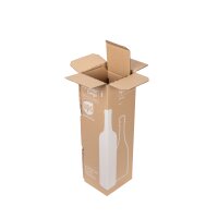 1-Bottle Wine Shipper - DHL Certified (PTZ) - 107x107x395 mm