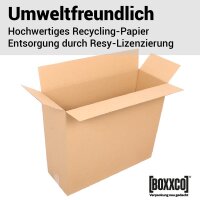 Faltkarton 550x200x450 mm einwellig | Versandkarton