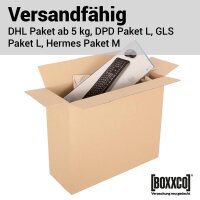 Faltkarton 550x200x450 mm einwellig | Versandkarton