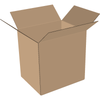 [Abverkauf] Faltkarton 450x300x450 mm zweiwellig braun |...