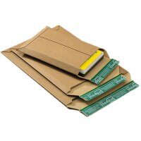 Cardboard mailer 530x740x-55 mm brown (DN C1) | Rigid mailing envelope flat pack