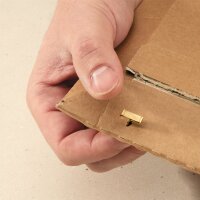 Versandtasche 735x1055x-55 mm braun (DN B1+) | Karton-Versandtasche Umschlag stabil