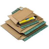 Versandtasche 270x185x-30 mm braun (DN B5+) |...