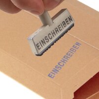Cardboard mailer 235x308x-30 mm brown (DN A4) | Rigid mailing envelope flat pack