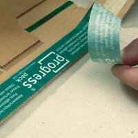 Wrap-around packaging center with safety tabs 248x185x-80 mm (DIN B5)