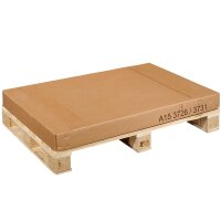 Palettencontainer zweiwellig braun | Europalettenkarton | Exportbox | Schwergutverpackung | 1070x680x690 mm