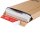 Versandtasche 340x500x-50 mm braun (DN A3) | Karton-Versandtasche Umschlag stabil