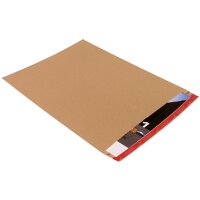 Versandtasche 570x420x-50 mm braun | Karton-Versandtasche Umschlag stabil
