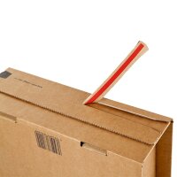 Cardboard box 230x166x90 mm single wall brown (DIN A5+) | Shipping box corrugated export carton