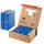 Cardboard box 230x166x90 mm single wall brown (DIN A5+) | Shipping box corrugated export carton