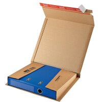 Ordnerverpackung DIN A4 braun – 320x290x35-80 mm |...
