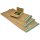 Wrap-around packaging 430x310x-90 mm brown (DN A3) | Variable depth book wrap mailer media pack