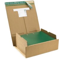 Ordnerverpackung braun 330x290x35-120 mm |...