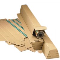 Versandhülse 705x105 mm braun | Stabiler Karton...