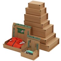 Paket Versandbox 230x166x90 mm einwellig (DIN A5+) |...