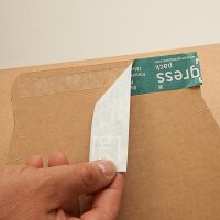 Cardboard box 165x120x80-100 mm single-wall | Shipping box with multi-score lines (DIN C6)