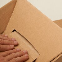 Cardboard box 165x120x80-100 mm single-wall | Shipping box with multi-score lines (DIN C6)