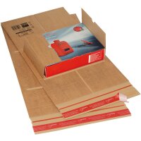 Wickelverpackung 230x165x-70 mm braun (DN C5) |...