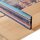 Wickelverpackung 310x220x-92 mm braun (DN A4) mit Sicherungslaschen | Buchverpackung Kreuzverpackung höhenvariabel