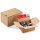 Automatic bottom box 230x160x125 mm single wall | Crash-lock carton with self-sealing tape (DIN A5+)