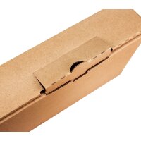 Maxibriefkarton 182x112x45 mm braun | Maxibrief Postversandkarton portoptimiert