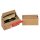 Eurobox Faltkarton 195x95x90 mm braun Size S | Modulkarton palettenoptimiert nach FEFCO 0201