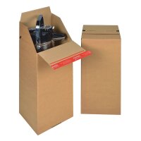 Eurobox Faltkarton 194x194x387 mm braun Size S |...