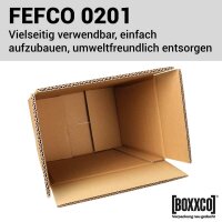 Gefahrgutverpackung 275x195x300 mm | Zertifizierte UN-Versandkartonage für Gefahrgut I FEFCO 0201