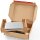 Laptop shipping box 490x412x109 mm brown | Notebook postal box with universal inlay
