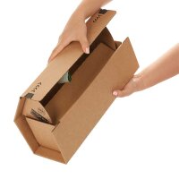 WeinBOXX PREMIUM | 1 bottle 0.75 L | 316 x 112 x 115 mm